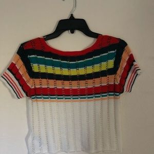 Urban outfitters thin cropped sweater